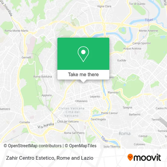 Zahir Centro Estetico map