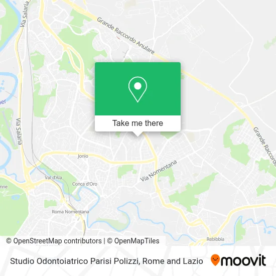 Studio Odontoiatrico Parisi Polizzi map
