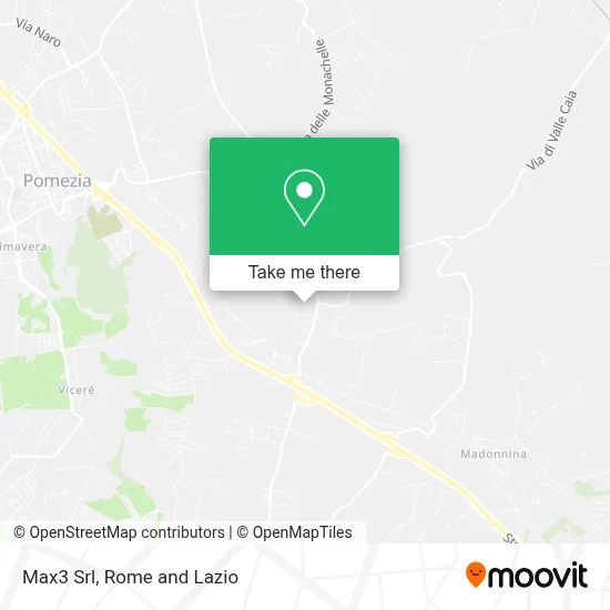 Max3 Srl map