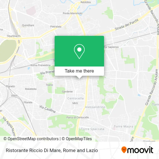 Ristorante Riccio Di Mare map