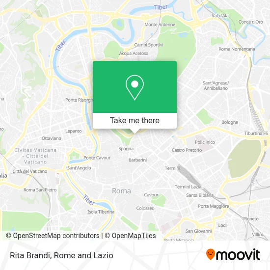 Rita Brandi map