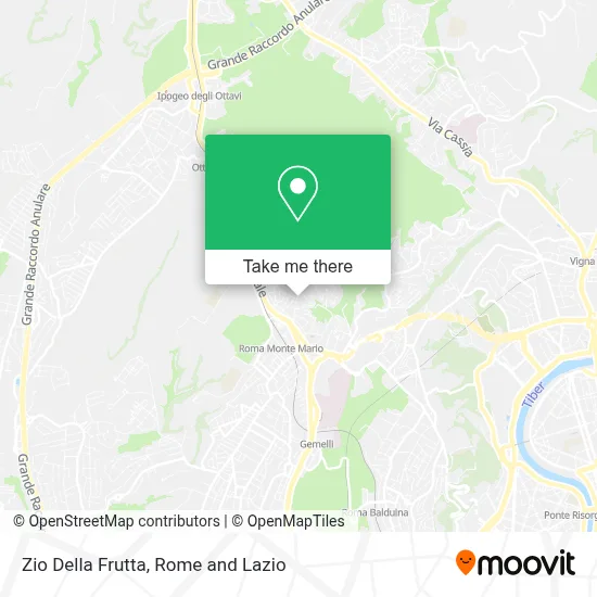 Zio Della Frutta map