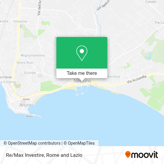 Re/Max Investire map