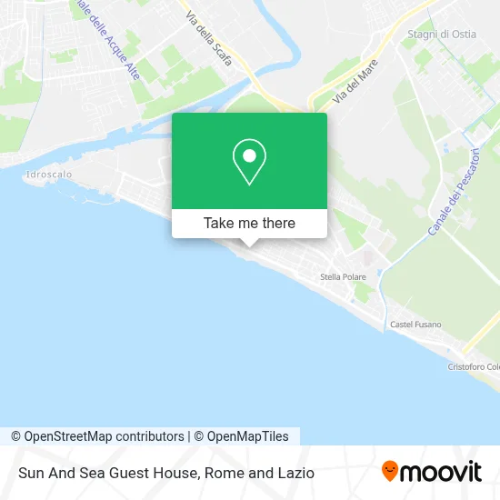Sun And Sea Guest House map