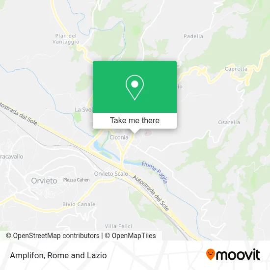 Amplifon map