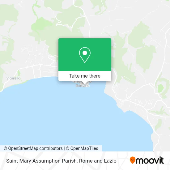 Saint Mary Assumption Parish map