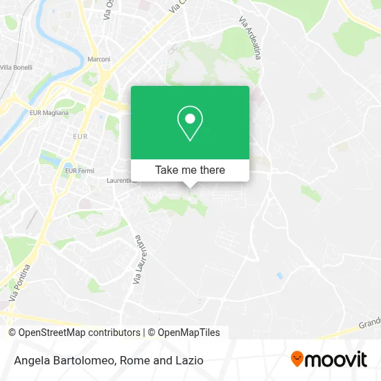 Angela Bartolomeo map