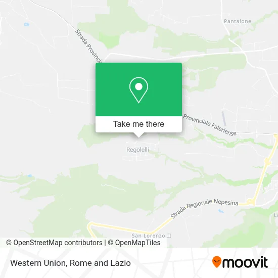 Western Union map