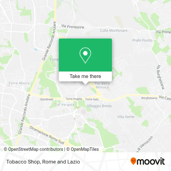 Tobacco Shop map