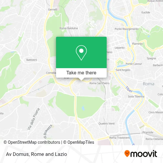 Av Domus map
