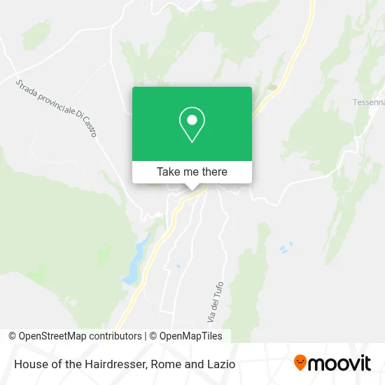 House of the Hairdresser map