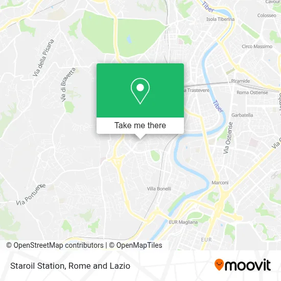 Staroil Station map