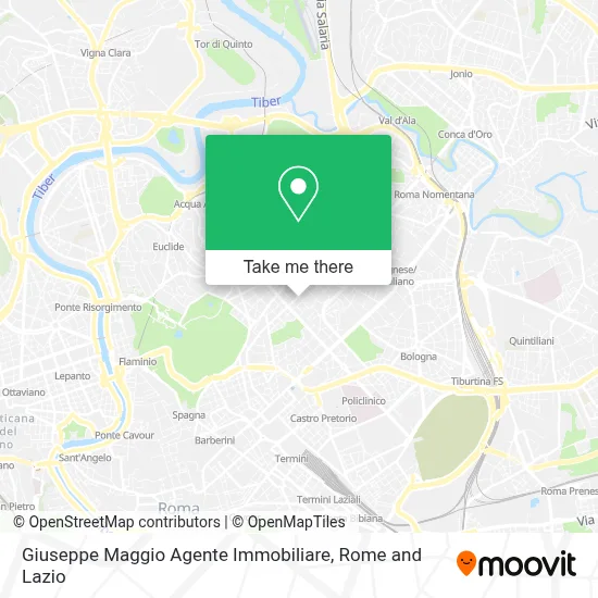 Giuseppe Maggio Agente Immobiliare map