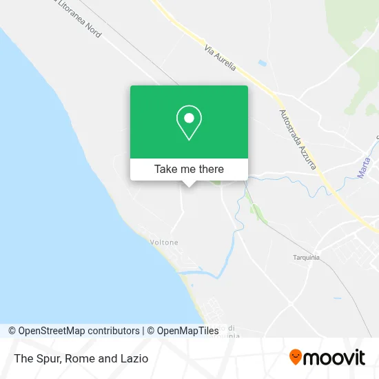 The Spur map