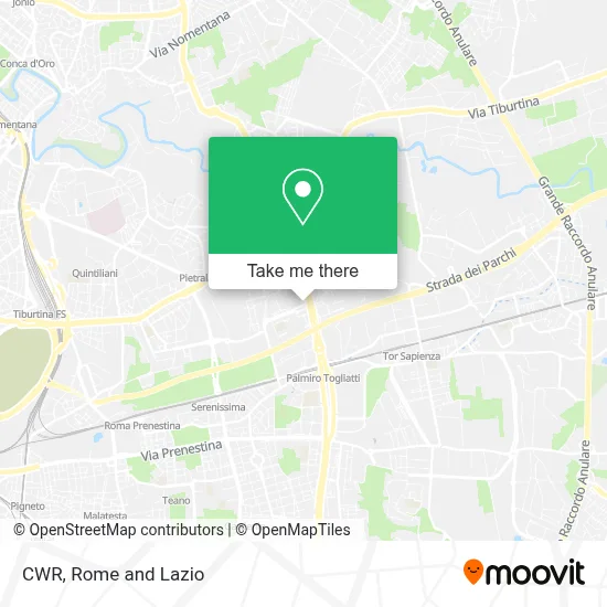 CWR map