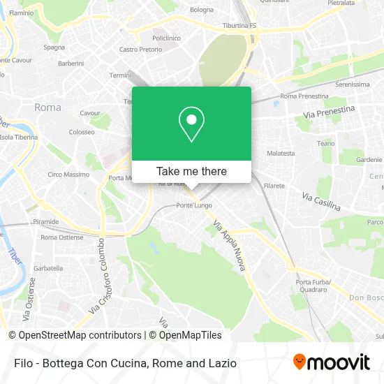 Filo - Bottega Con Cucina map