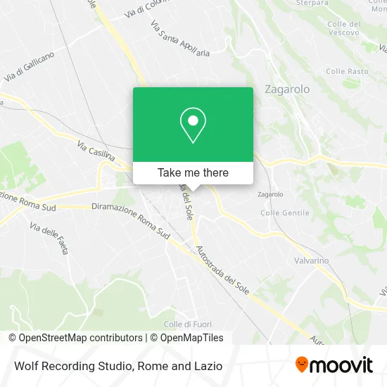 Wolf Recording Studio map