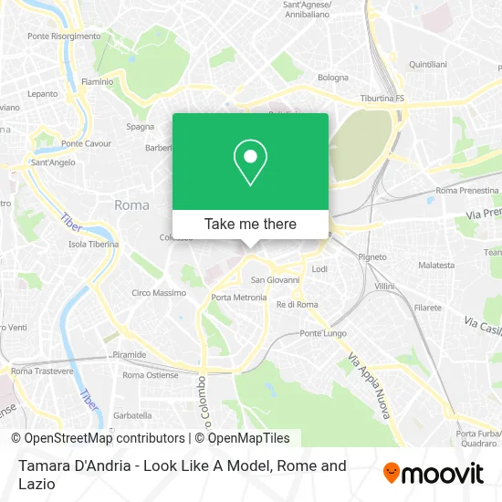 Tamara D'Andria - Look Like A Model map