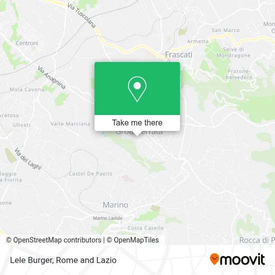 Lele Burger map