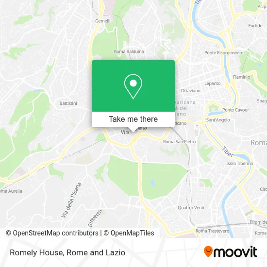 Romely House map