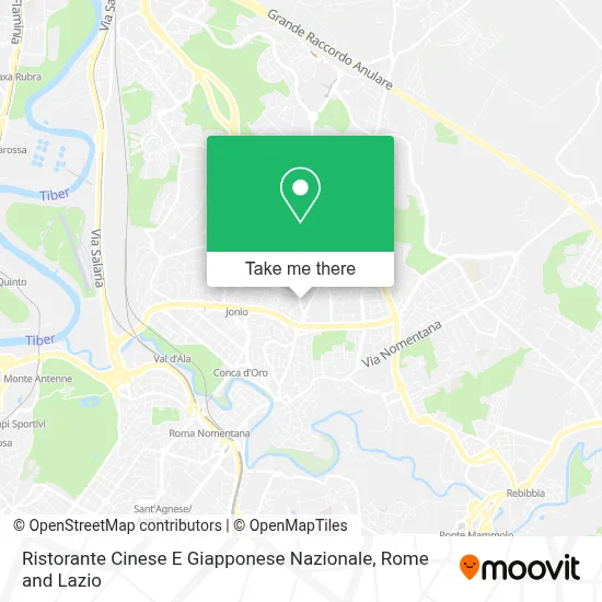 Ristorante Cinese E Giapponese Nazionale map