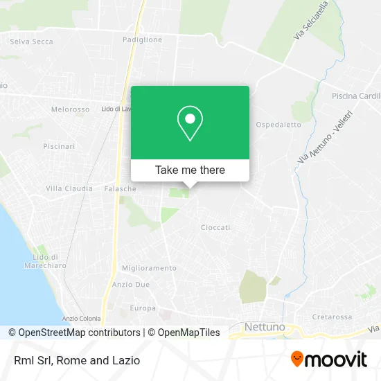 Rml Srl map