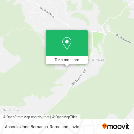 Associazione Bernacca map