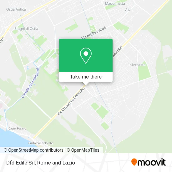 Dfd Edile Srl map