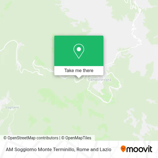 AM Soggiorno Monte Terminillo map