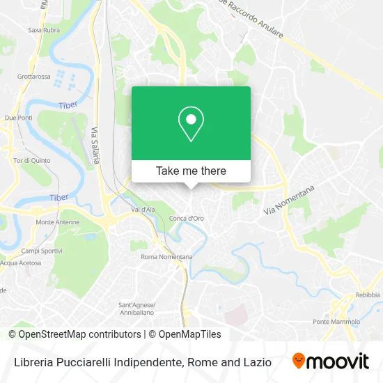 Libreria Pucciarelli Indipendente map