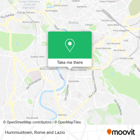 Hummustown map