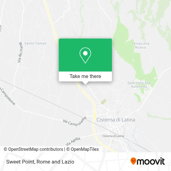 Sweet Point map