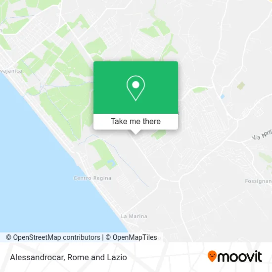 Alessandrocar map