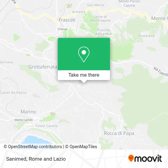 Sanimed map