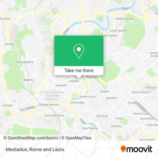 Mediadux map