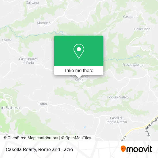 Casella Realty map