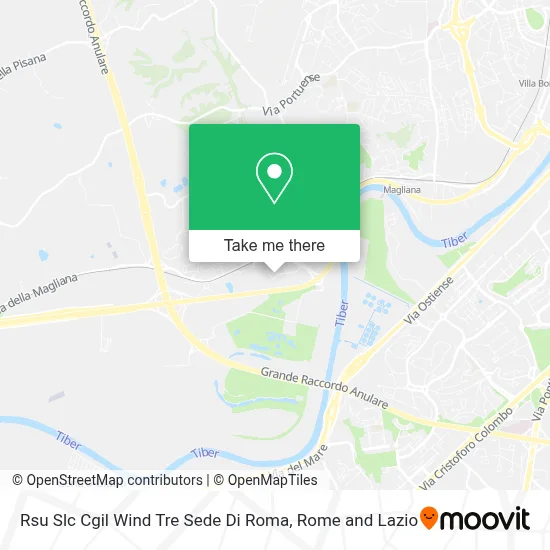 Rsu Slc Cgil Wind Tre Sede Di Roma map