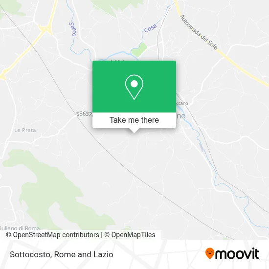 Sottocosto map