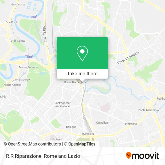 R.R Riparazione map
