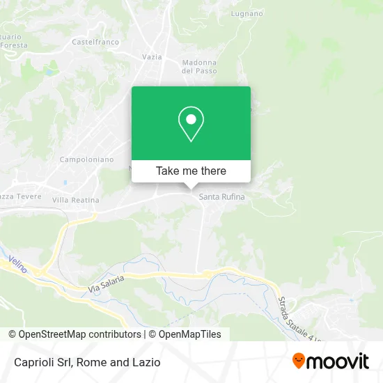 Caprioli Srl map