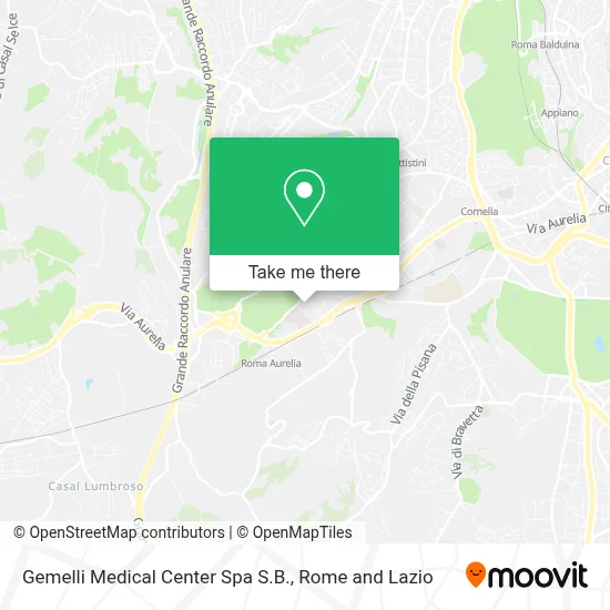 Gemelli Medical Center Spa S.B. map