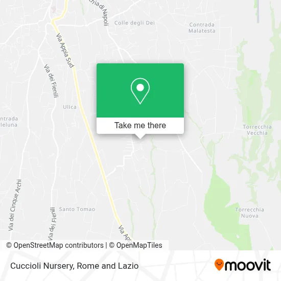 Cuccioli Nursery map