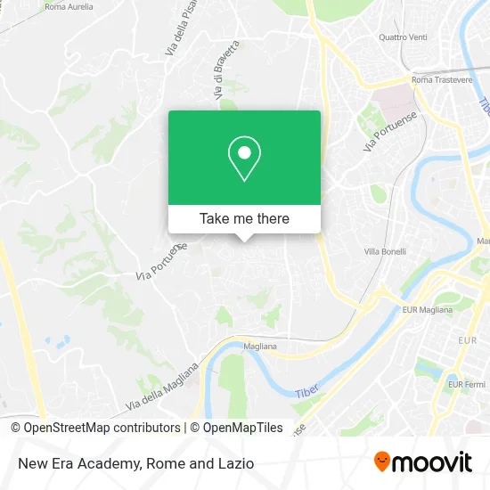 New Era Academy map