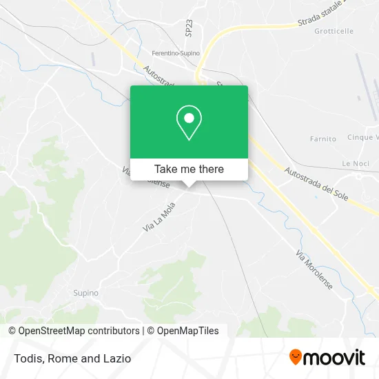 Todis map