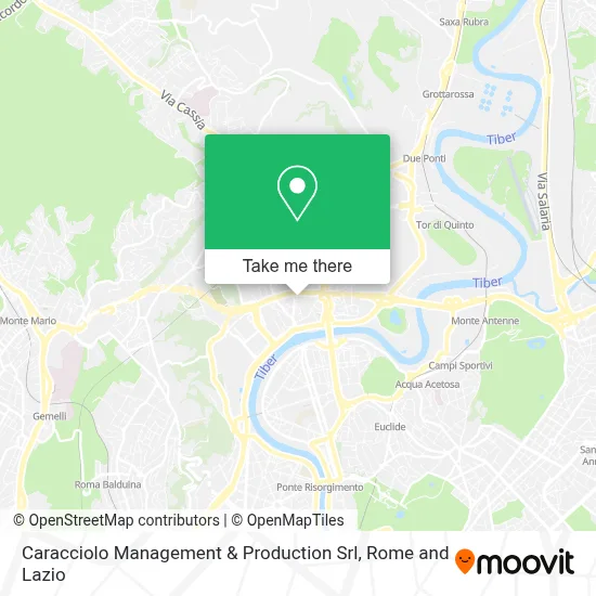 Caracciolo Management & Production Srl map
