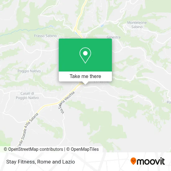 Stay Fitness map