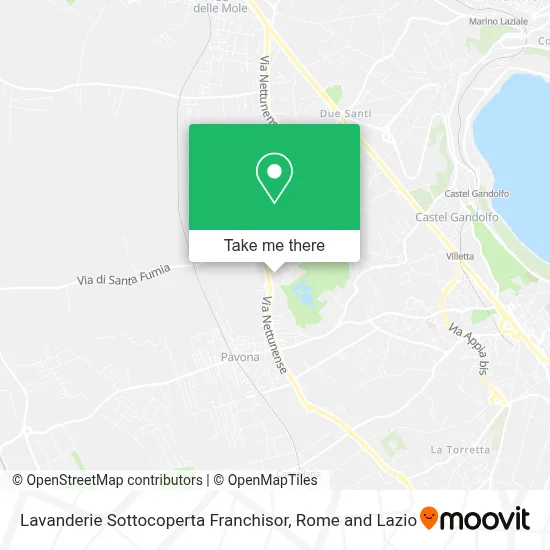Lavanderie Sottocoperta Franchisor map