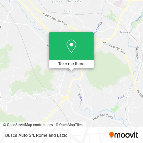 Busca Auto Srl map
