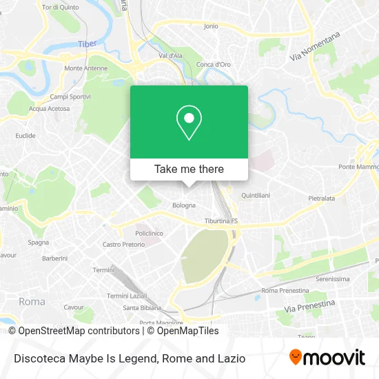 Discoteca Maybe Is Legend map