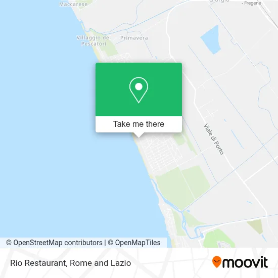 Rio Restaurant map
